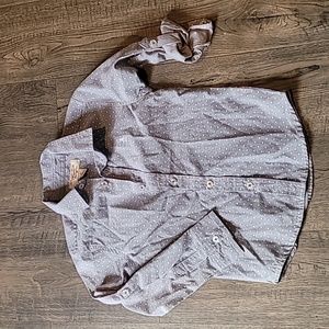 Polka Dot Button Down Kids Shirt